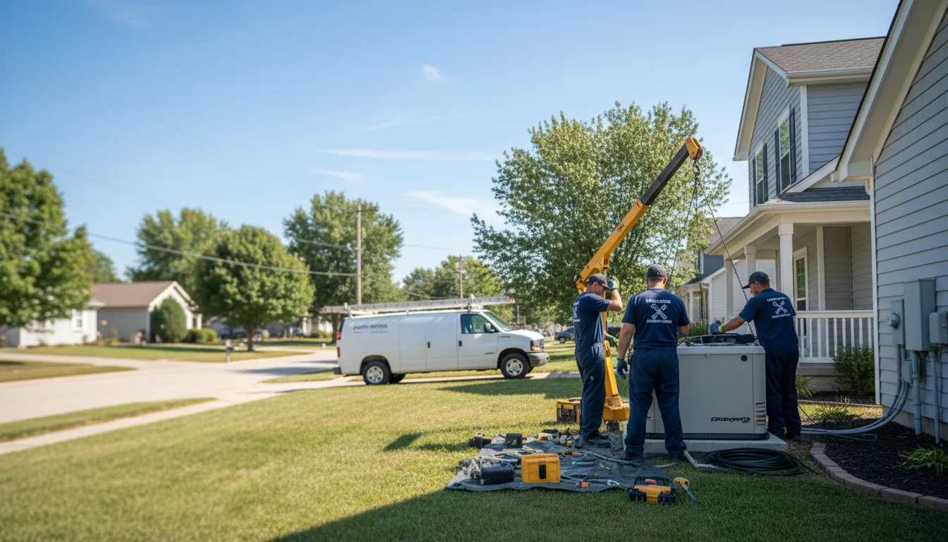 Generator Installation in Elliott, IL near me